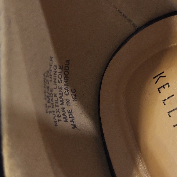 KELLY & KATIE PUMPS, NWOT, NAVY, SIZE 11 - Picture 3 of 4